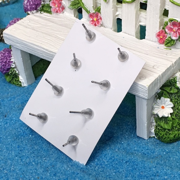 Faux Pearl Earrings - Picture 8 of 8